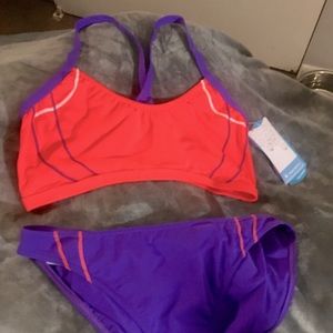 NWT- Awesome sports bikini by Aqua Infinity. Never even tried on. M/L